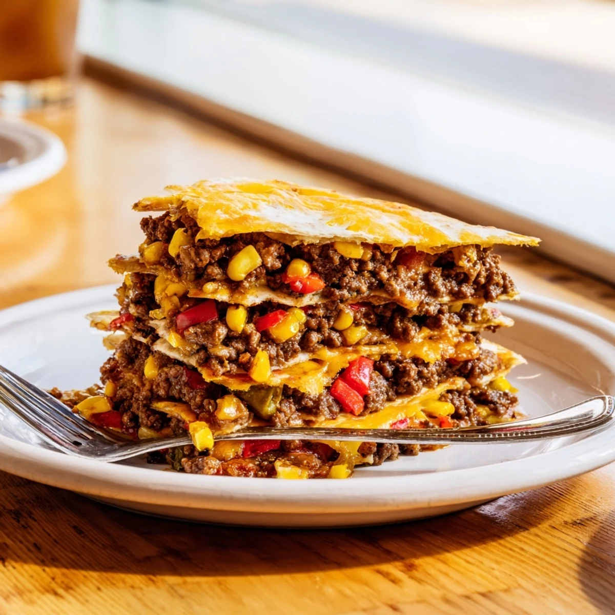 Golden baked Sheet Pan Quesadillas with melted cheese and savory filling ready to serve.