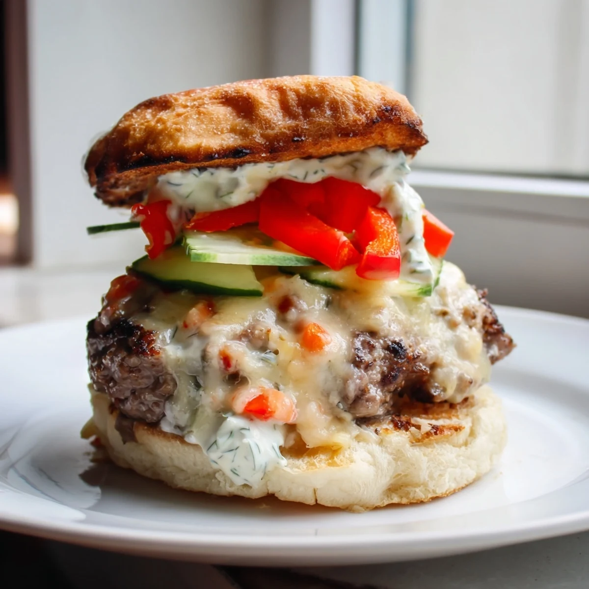 Imagine the savory Fire & Ice Burger: a fiery burger balanced with cool, creamy yogurt and fresh dill.