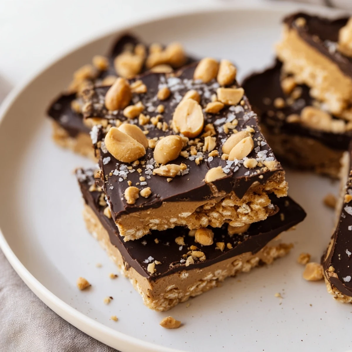 Peanut Butter Chocolate Rice Cakes: a freezer-set snack featuring layered peanut butter and rich melted chocolate coating.