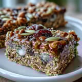 Nut-Free Granola Bars Honey Oats