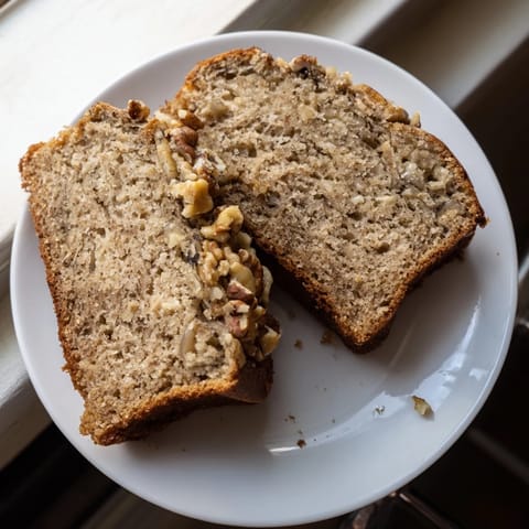 Simple Banana Bread Loaf