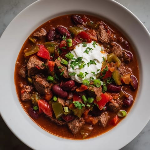 Winter Warming Chili Con