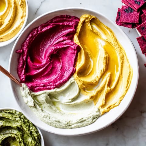 Marble Swirl Dips Crackers