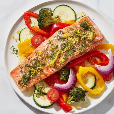 Salmon Sheet Pan Bake