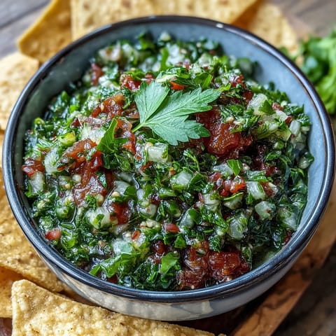 Tangy Pickle de Gallo, a refreshing summer salsa perfect for dipping chips or topping tacos.