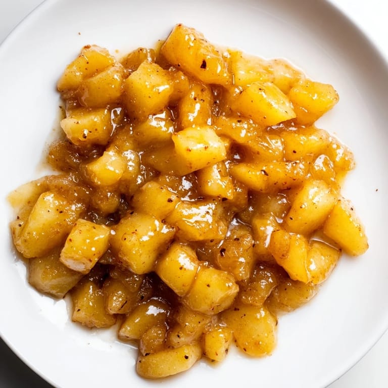 Imagine bright red Slow Cooker Stewed Apples, perfect over oatmeal or blended into a delicious dessert.