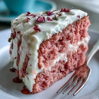 Beautiful rosé velvet cake with elegant gold drip, perfect for showers.