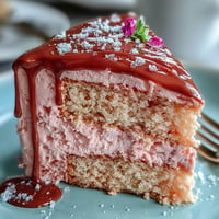 Beautiful Bridal Shower Rosé Velvet Cake with elegant gold drip.